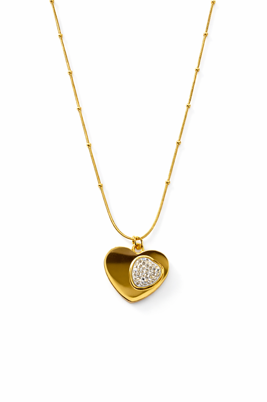 Elegant Gold Heart Necklace